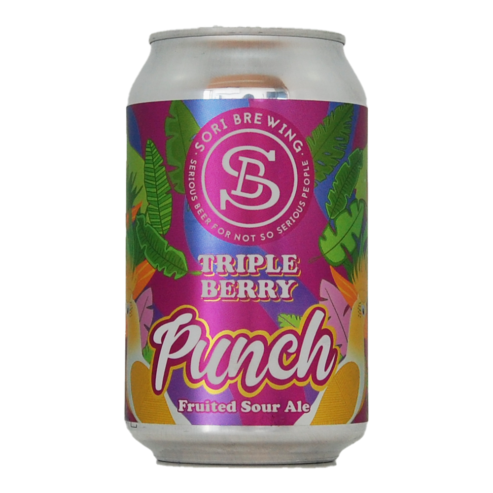 Sori Brewing Sori Brewing - Triple Berry Punch - Only Cans Craft Beer