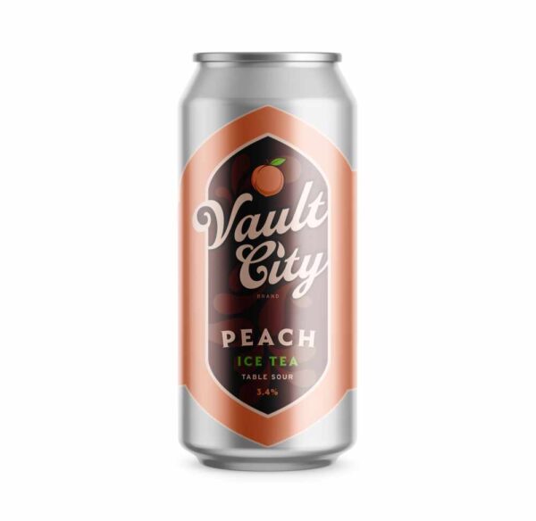 Vault City Peach Ice tea